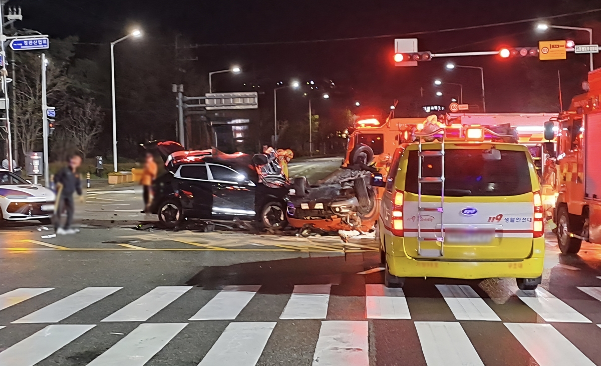 사고 현장 모습